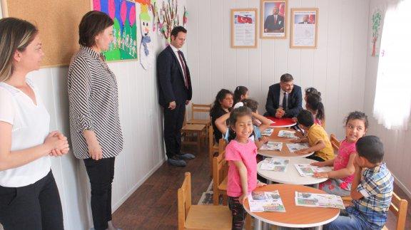 İl Milli Eğitim Müdürümüz Sayın Murat AŞIM İlçemizde Bulunan Okulları Ziyaret Etti