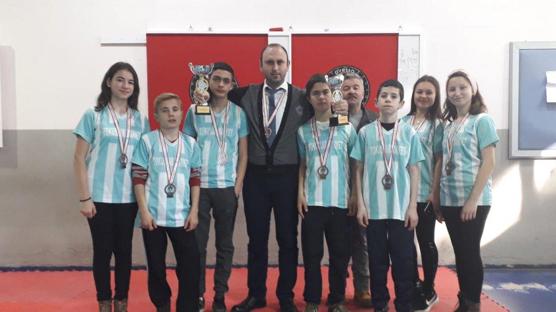 Dart Yıldızlar Kategorisinde Kışlacık Ortaokulu Öğrencileri İl Üçüncülüğü Kazandı
