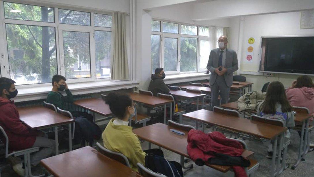 İlçe Milli Eğitim Müdürü Recep AKDEMİR 'in Okul Ziyaretleri. 