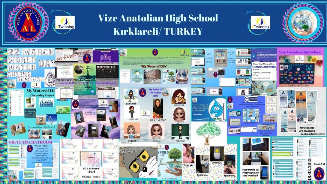 Vize Anadolu Lisesi eTwinning Projeleri