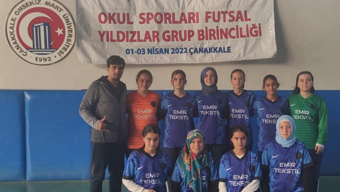 Sergen Ortaokulu Yıldız Kız Futsal Takımımız Türkiye Yarı Finallerinde
